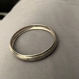Bangle bracelet- silver
